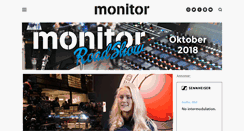 Desktop Screenshot of monitormagasin.no